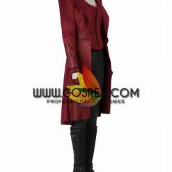 Cosrea Scarlet Witch The Civil War Dark Red Cosplay Costume