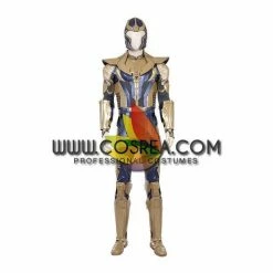 Cosrea Marvel Universe Thanos Infinity War PU Leather Cosplay Costume