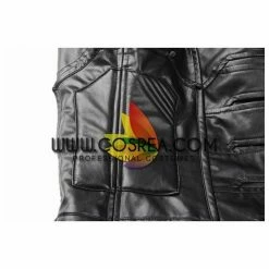 Cosrea Marvel Universe Winter Soldier PU Leather Cosplay Costume