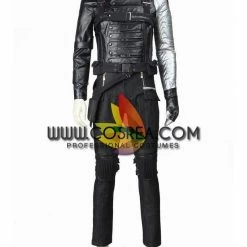 Cosrea Marvel Universe Winter Soldier PU Leather Cosplay Costume