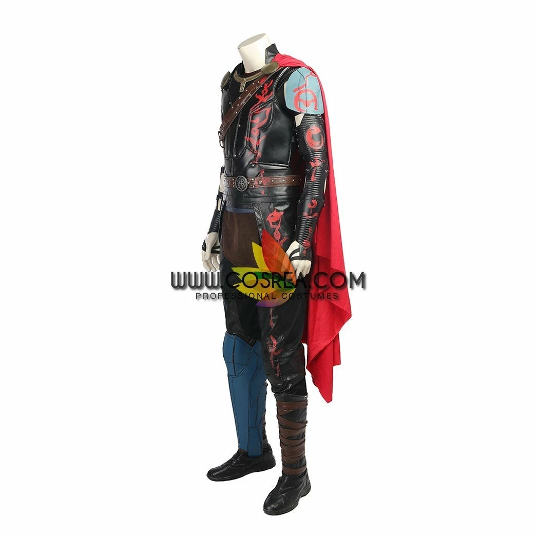 Cosrea Thor Sakaar Arena Light Blue Version Cosplay Costume Marvel Universe