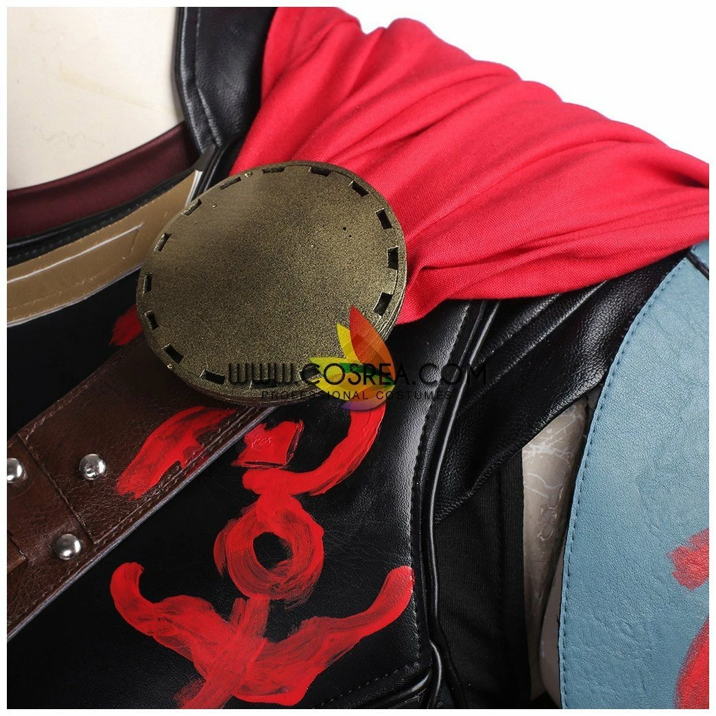 Cosrea Thor Sakaar Arena Light Blue Version Cosplay Costume Marvel Universe