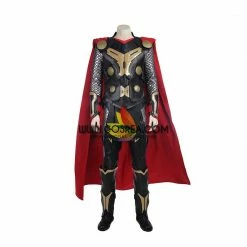 Cosrea Marvel Universe Thor Dark World PU Leather Cosplay Costume