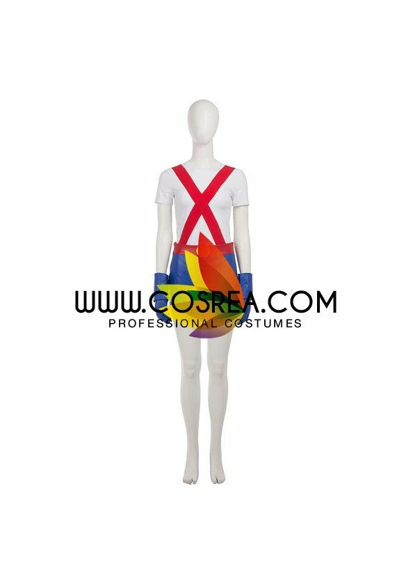 Cosrea Miss Martian Young Justice League Cosplay Costume Cosplay Costumes