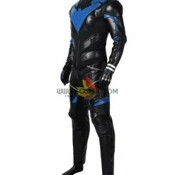 Cosrea Nightwing Gotham Knights PU Leather Cosplay Costume
