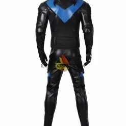 Cosrea Nightwing Gotham Knights PU Leather Cosplay Costume