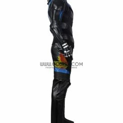 Cosrea Nightwing Gotham Knights PU Leather Cosplay Costume