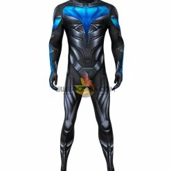 Cosrea Cosplay Costumes Nightwing Titans Digital Printed Cosplay Costume