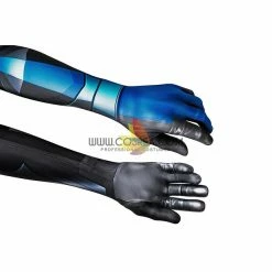 Cosrea Cosplay Costumes Nightwing Titans Digital Printed Cosplay Costume