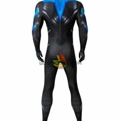 Cosrea Cosplay Costumes Nightwing Titans Digital Printed Cosplay Costume