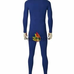 Cosrea Shazam Blue Version Cosplay Costume DC Universe
