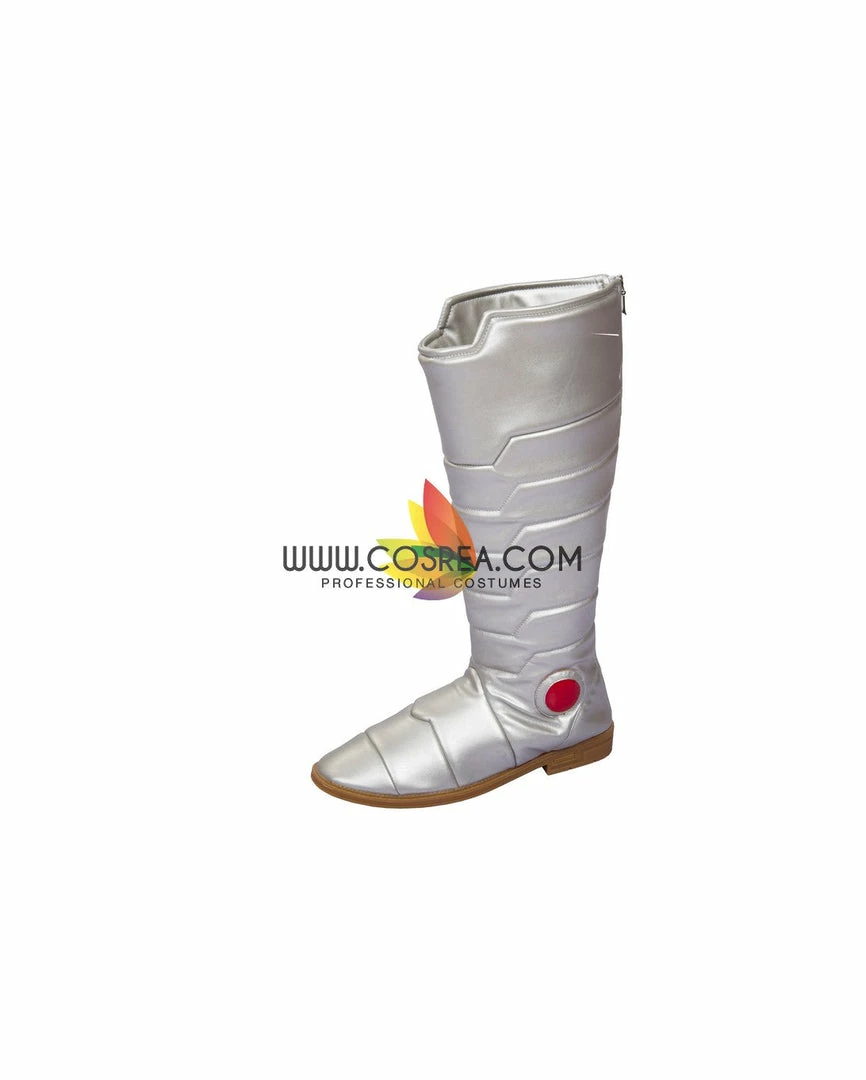 Cosrea Shazam Comic Appearance PU Leather Cosplay Costume