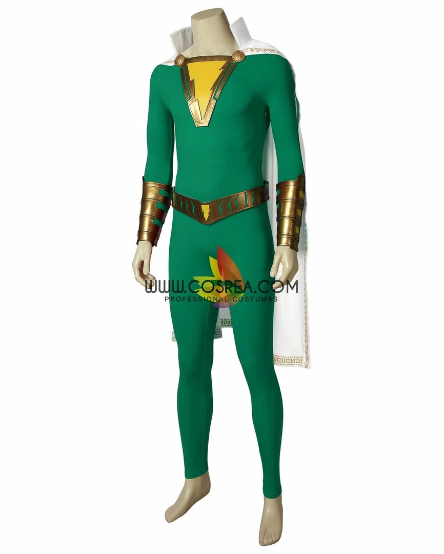 Cosrea Shazam Green Version Cosplay Costume