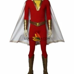 Cosrea DC Universe Shazam Movie Cosplay Costume