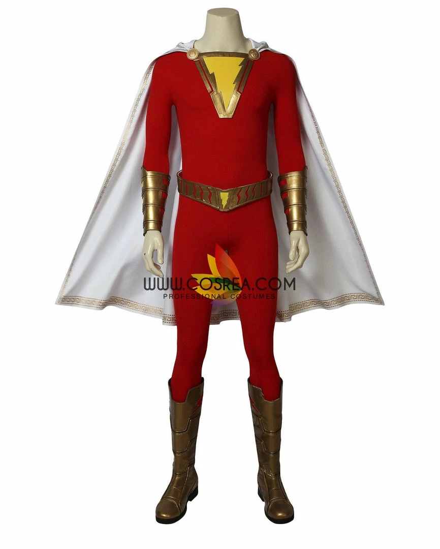 Cosrea DC Universe Shazam Movie Cosplay Costume