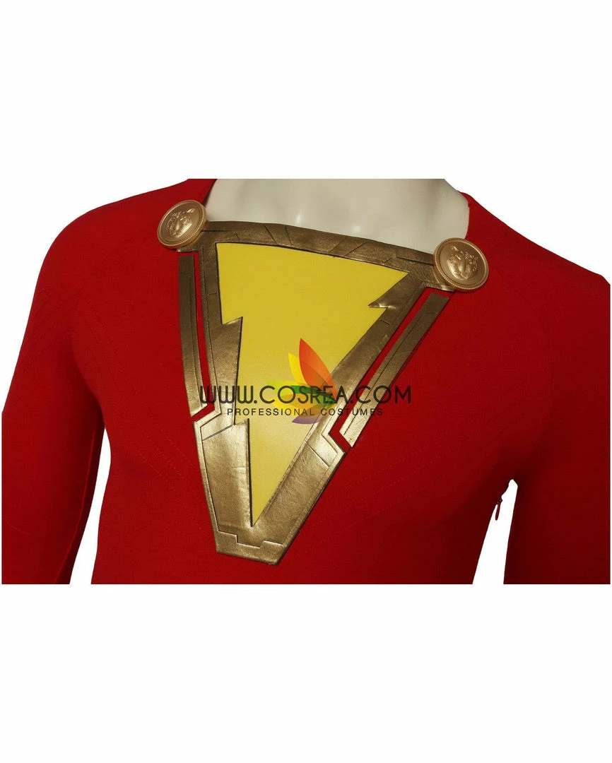 Cosrea DC Universe Shazam Movie Cosplay Costume