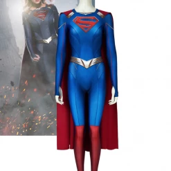 Cosrea Supergirl Season 5 Digital Printed Cosplay Costume DC Universe