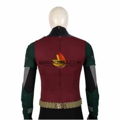 Cosrea Titan Robin PU Leather Custom Cosplay Costume DC Universe