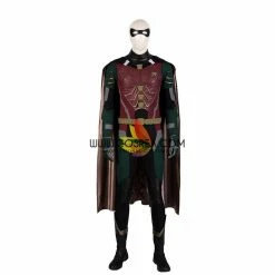 Cosrea Titan Robin PU Leather Custom Cosplay Costume DC Universe