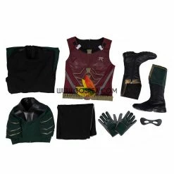 Cosrea Titan Robin PU Leather Custom Cosplay Costume DC Universe