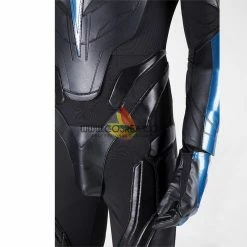 Cosrea Titans Nightwing PU Leather Cosplay Costume DC Universe