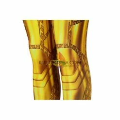 Cosrea DC Universe Wonder Woman 1984 Gold Armor Digital Printed Cosplay Costume