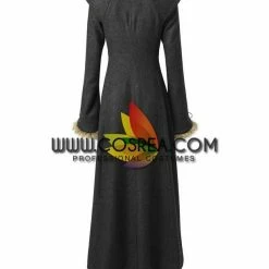 Cosrea Daenerys Charcoal Fur Trimmed Game Of Thrones Cosplay Costume