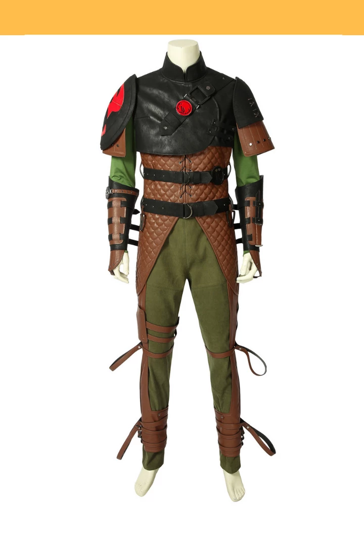 Cosrea TV & Movies Hiccup How To Train Your Dragon 2 PU Leather Cosplay Costume