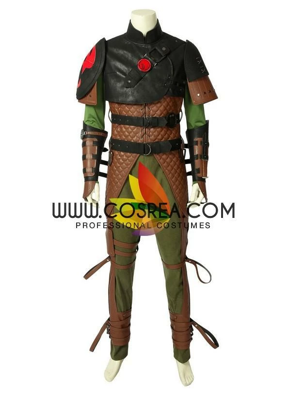 Cosrea TV & Movies Hiccup How To Train Your Dragon 2 PU Leather Cosplay Costume