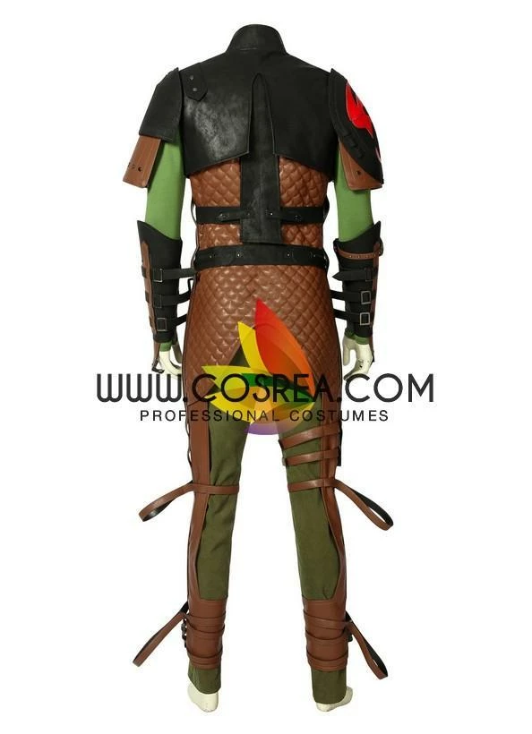 Cosrea TV & Movies Hiccup How To Train Your Dragon 2 PU Leather Cosplay Costume