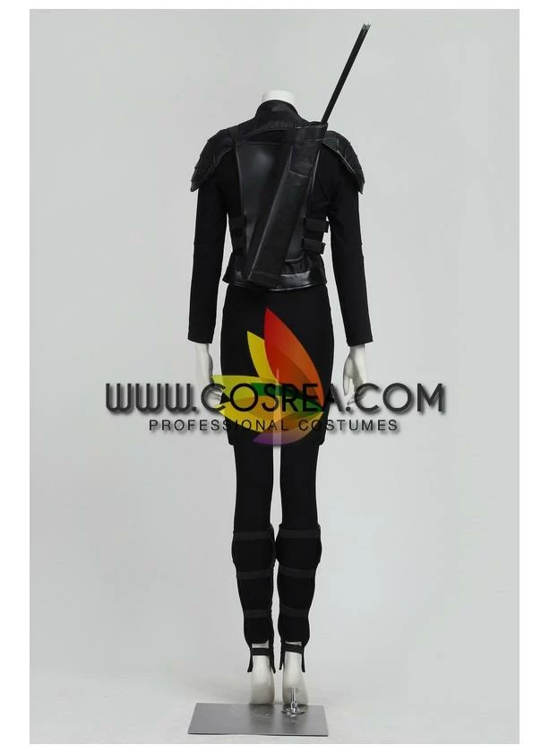 Cosrea Hunger Games Katniss Everdeen Mockingjay 1 Cosplay Costume TV & Movies