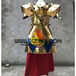 Cosrea Fate Gilgamesh Veneer Gold Cosplay Costume
