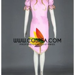 Cosrea Video Games Street Fighter Chun Li Pink Cosplay Costume