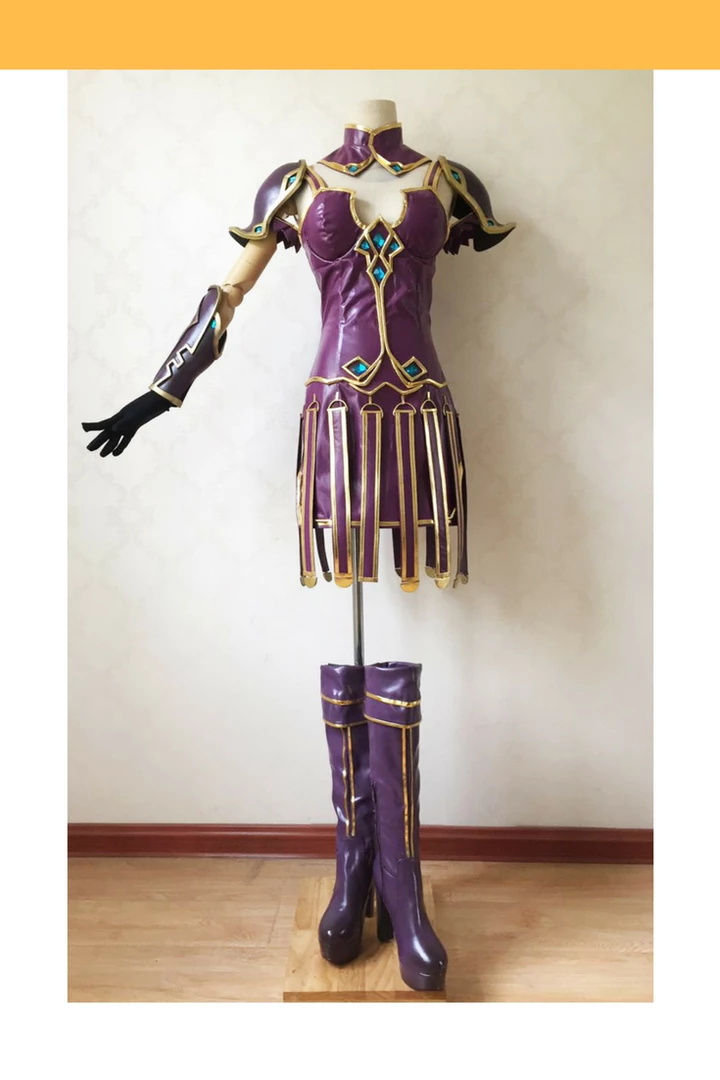 Cosrea Warrior Princess Sivir League Of Legend Cosplay Costume