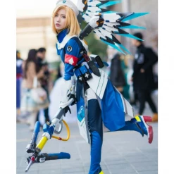Cosrea Overwatch Combat Medic Ziegler Skin Cosplay Costume
