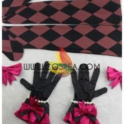 Cosrea Overwatch DVA Black Cat Lolita Cosplay Costume Cosplay Costumes