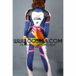 Cosrea Overwatch D.VA Classic Skin High Detail Cosplay Costume
