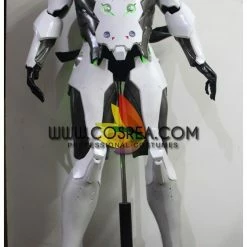 Cosrea Custom Armors & Costumes Overwatch Genji Gunmetal Silver With LED Armor Cosplay Costume