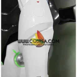 Cosrea Custom Armors & Costumes Overwatch Genji Gunmetal Silver With LED Armor Cosplay Costume