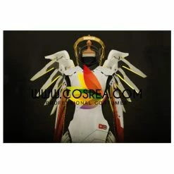 Cosrea Overwatch Mercy Classic Skin LED Cosplay Costume
