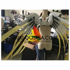 Cosrea Overwatch Mercy Classic Skin LED Cosplay Costume
