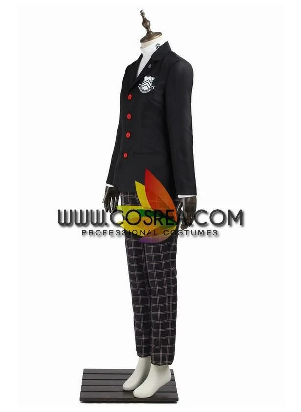 Cosrea Persona 5 Protagonist Shuji Academy Uniform Cosplay Costume Cosplay Costumes