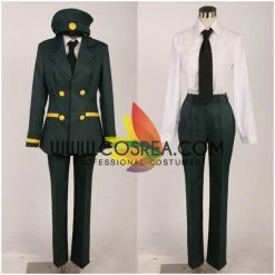 Cosrea Cosplay Costumes Pokemon Black 2 And White 2 Railroader Cosplay Costume