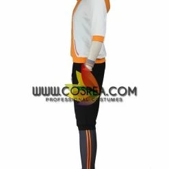 Cosrea Cosplay Costumes Pokemon Go Orange Male Trainer Cosplay Costume