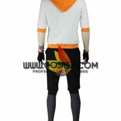 Cosrea Cosplay Costumes Pokemon Go Orange Male Trainer Cosplay Costume
