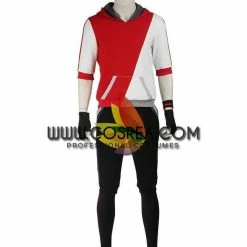 Cosrea Pokemon Go Red Male Trainer Cosplay Costume
