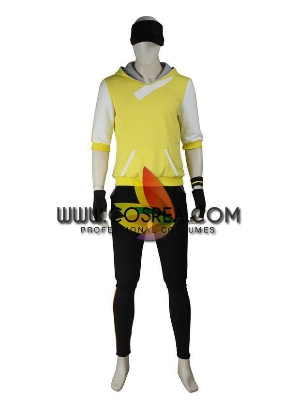 Cosrea Pokemon Go Yellow Male Trainer Cosplay Costume Cosplay Costumes