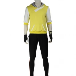 Cosrea Pokemon Go Yellow Male Trainer Cosplay Costume Cosplay Costumes