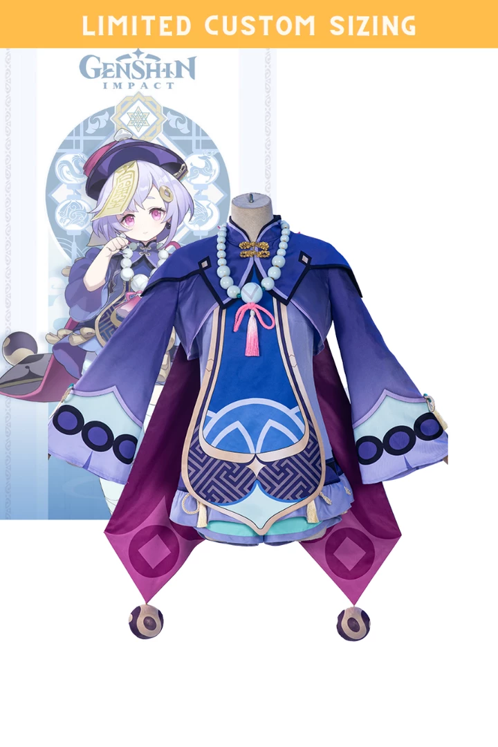 Cosrea Qiqi Genshin Impact Limited Custom Sizing Cosplay Costume