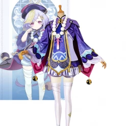Cosrea Qiqi Genshin Impact Standard Size Only Cosplay Costume Cosplay Costumes